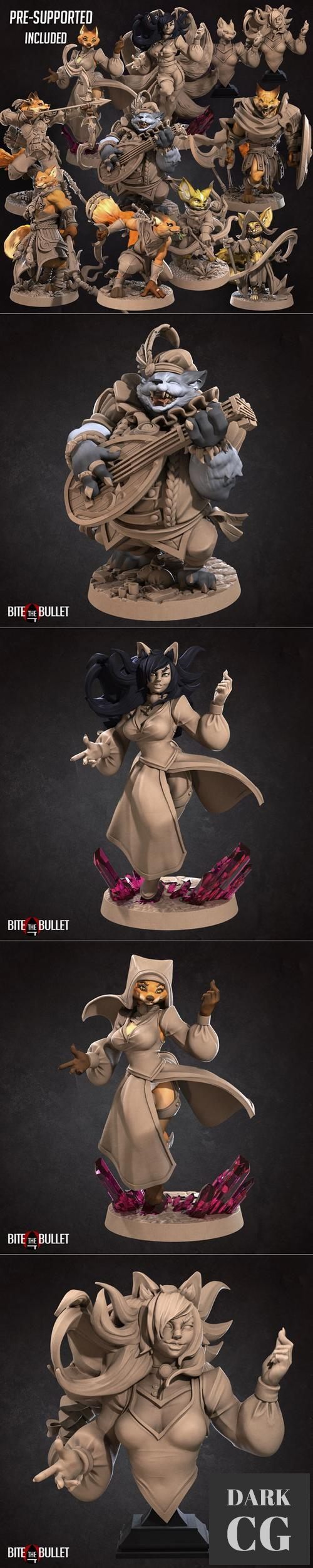 Bite the Bullet - Foxfolk February 2022 – 3D Print