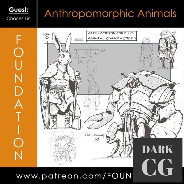 Gumroad Foundation Patreon Anthropomorphic Animals with Charles Lin
