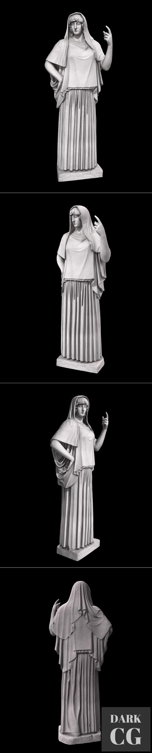 3D Model Hera Hestia Giustiniani 3D Print
