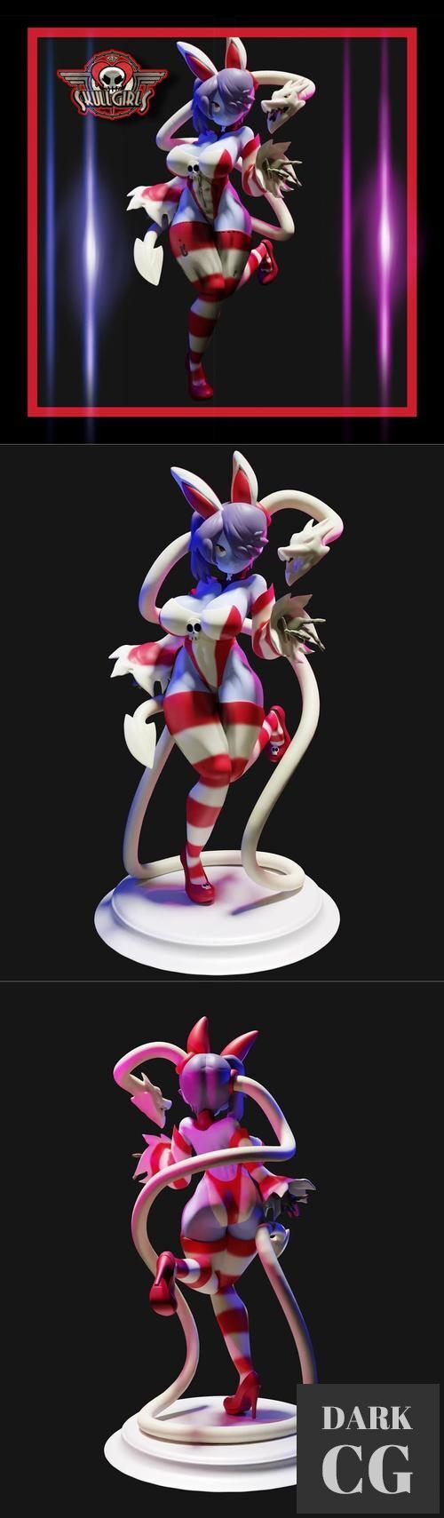 Skullgirls Squigly – 3D Print