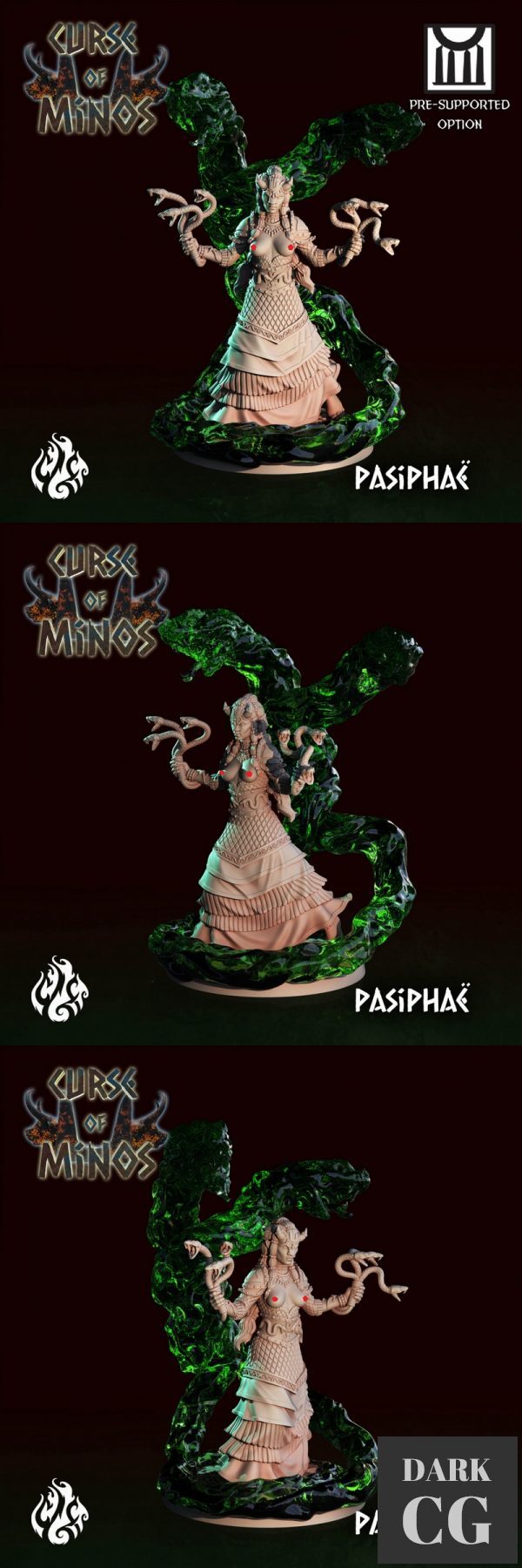 3D Model Queen Pasifae