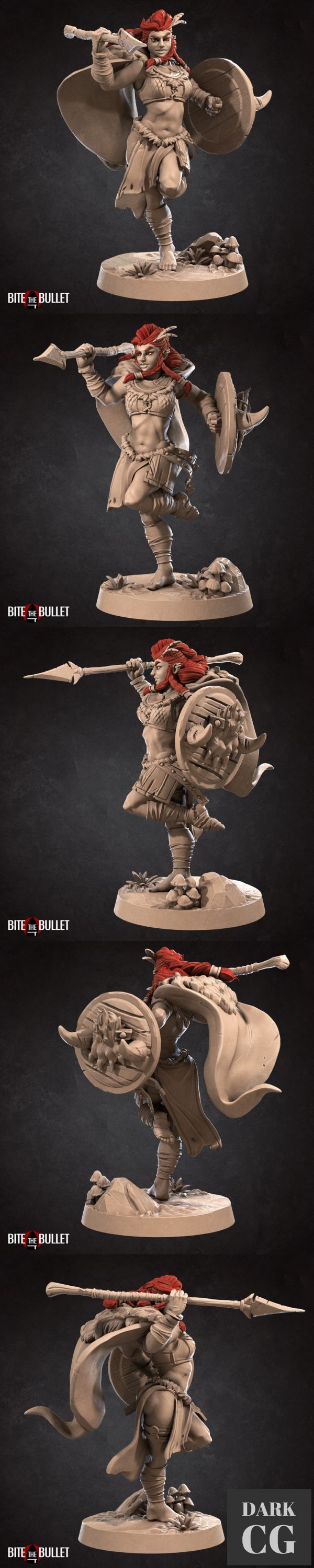 3D Model Anira the Amazon Queen
