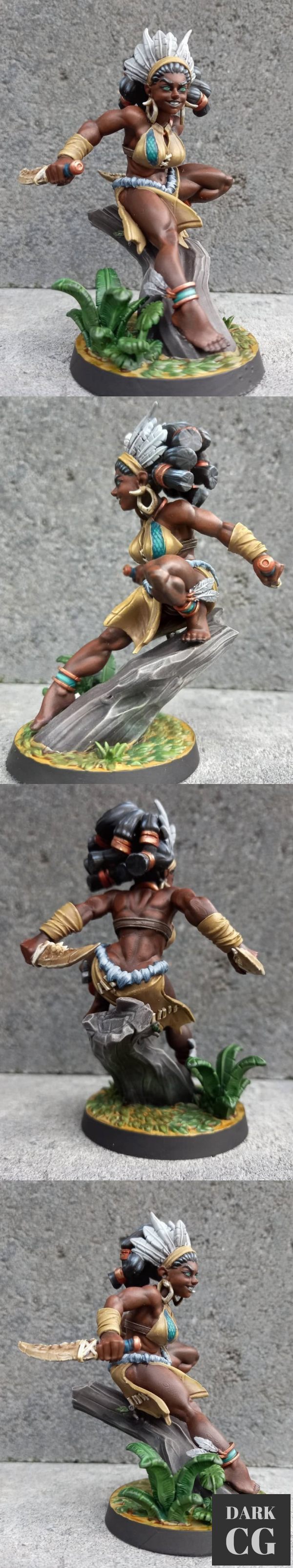 3D Model Kala the Headhunter