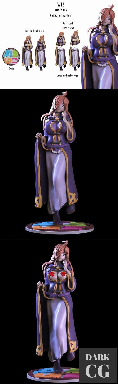 Wiz Konosuba – 3D Print