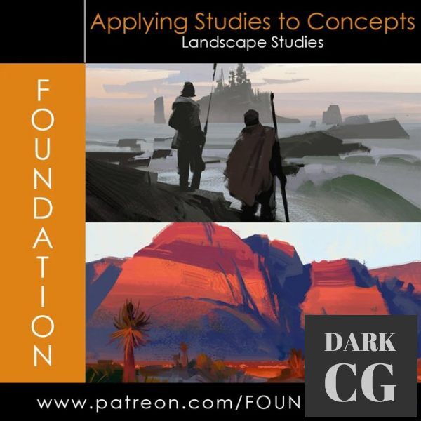 Gumroad Foundation Patreon Applying Studies to Concepts Landscape Studies