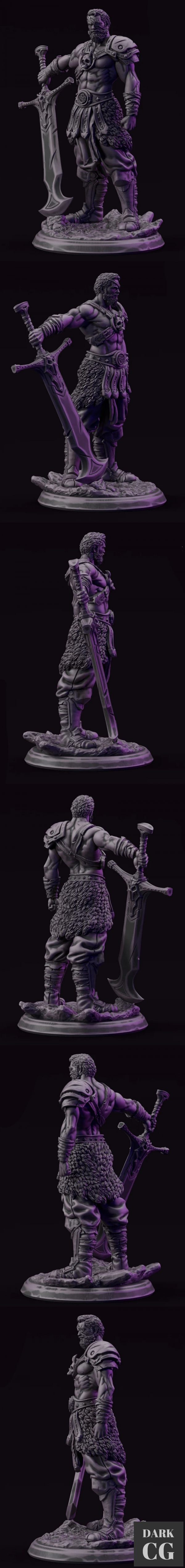 3D Model Kabel The Swordsman