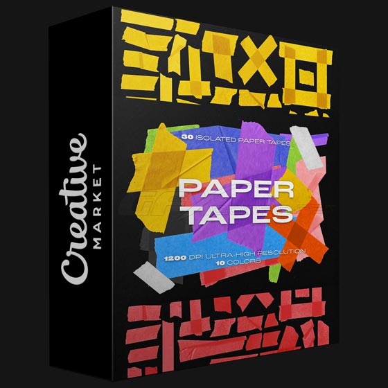 Creative Market Paper Tapes vol 1