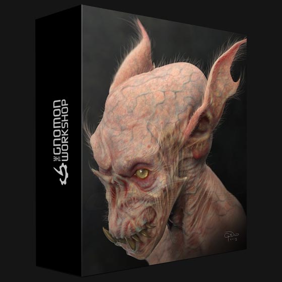 The Gnomon Workshop Creating Translucent Creature Skin Painting Techniques with Gino Acevedo