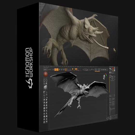 The Gnomon Workshop Designing Modeling a Creature with Scales