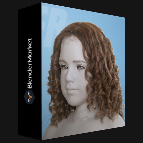 Blender Market 3D Hair Brush Onion Skin and Erindale Toolkit