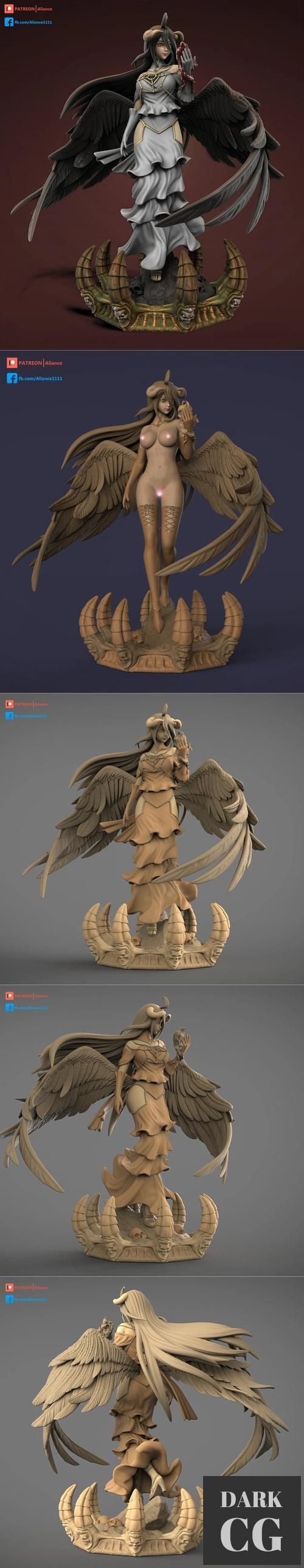 3D Model Albedo Overlord 3D Print