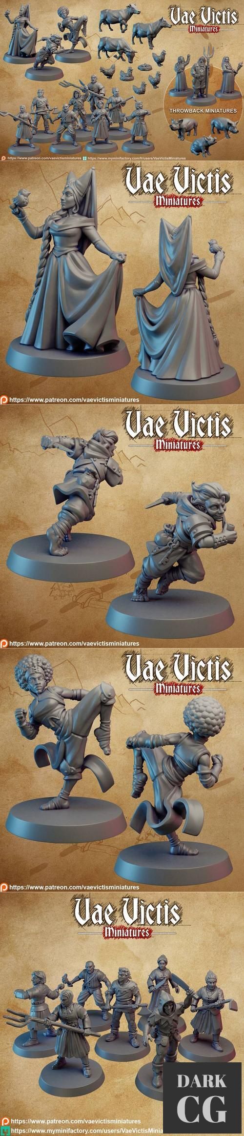 3D Model Vae Victis Miniatures August 2022 3D Print