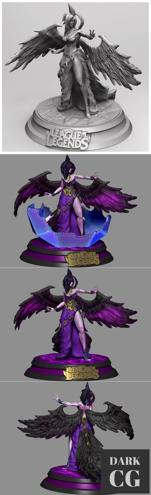 Morgana - League of Legends – 3D Print