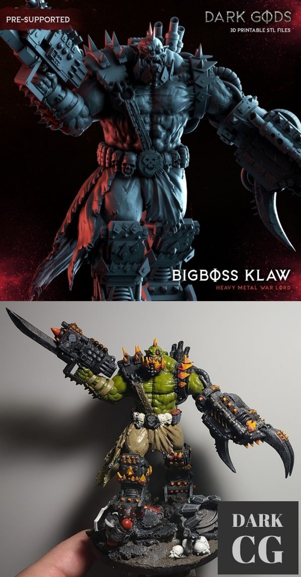 3D Model Big Boss Klaw