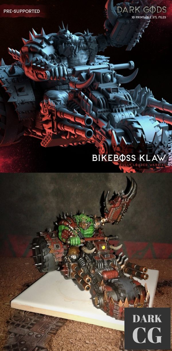 3D Model Bike Boss Klaw