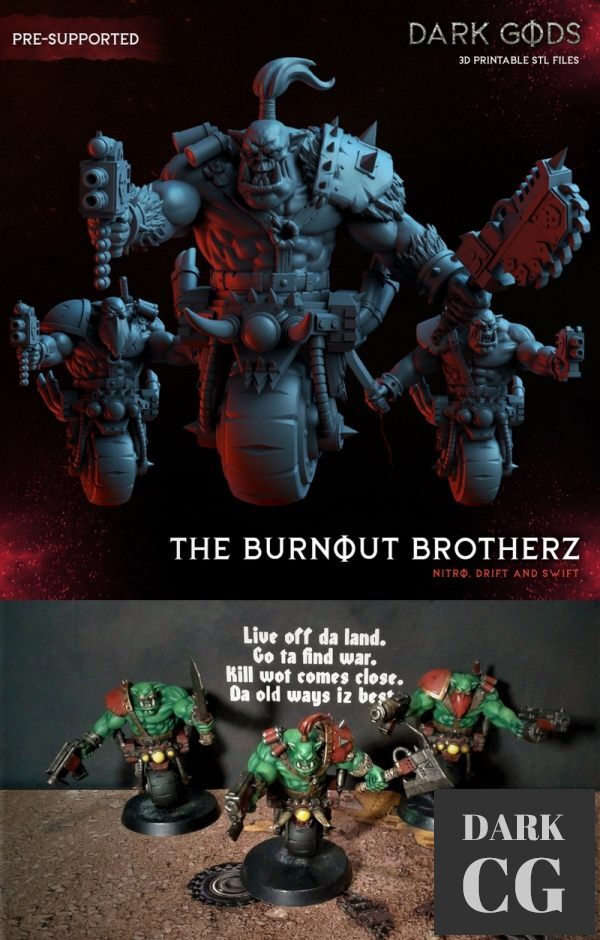 3D Model The Burnout Brotherz