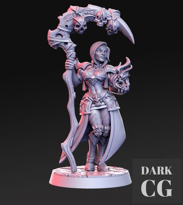 3D Model Deera Necromancer