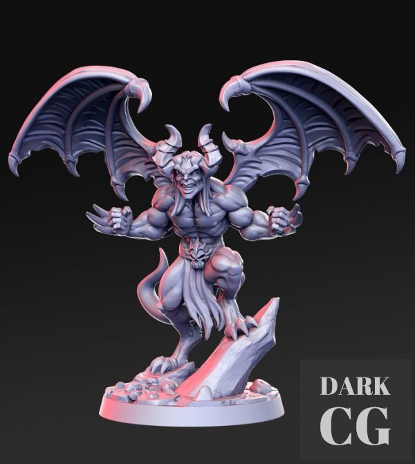 3D Model Dhamai Demon Sukubus