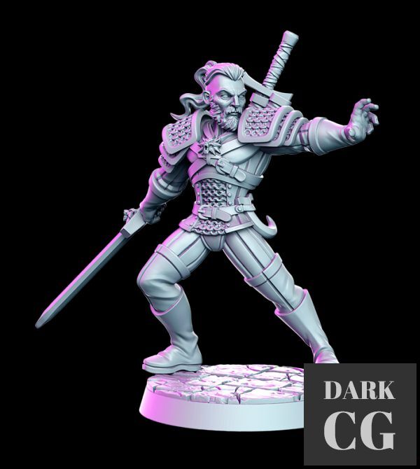 3D Model Ravhald of Giva Witcher