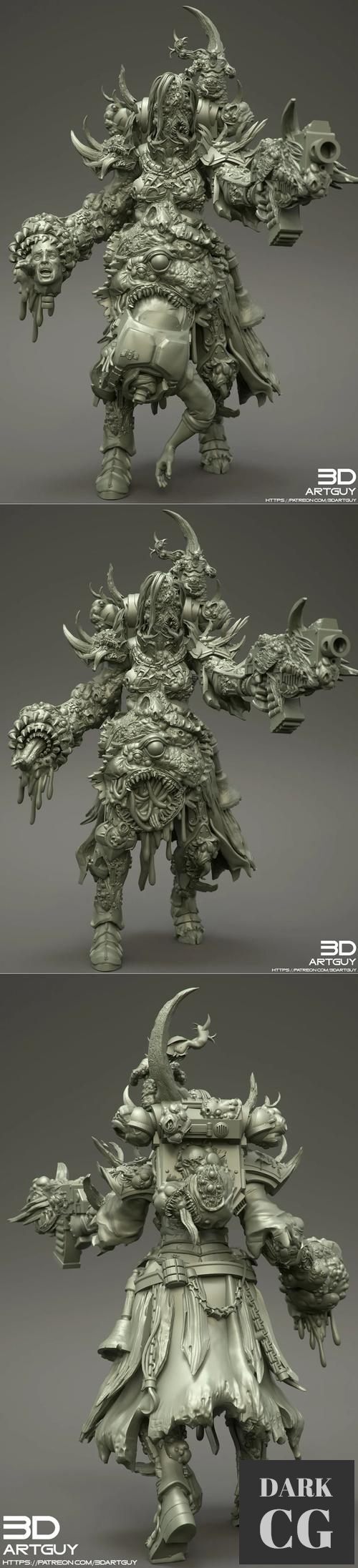 Alien Torch Single – 3D Print