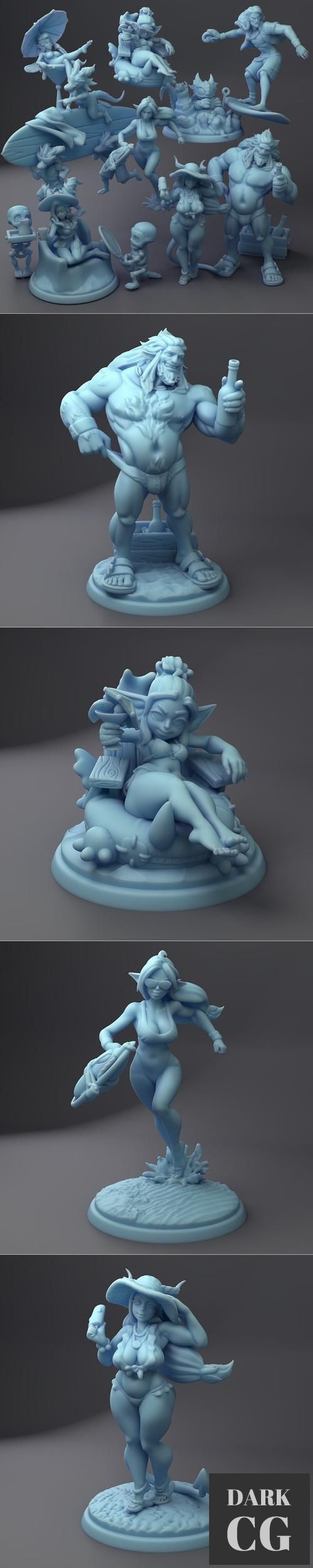 Twin Goddess July 2022 – 3D Print