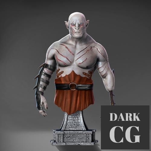 Azog Bust – 3D Print