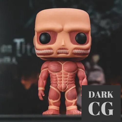 Colossal Titan Funko Pop - Attack on Titan – 3D Print