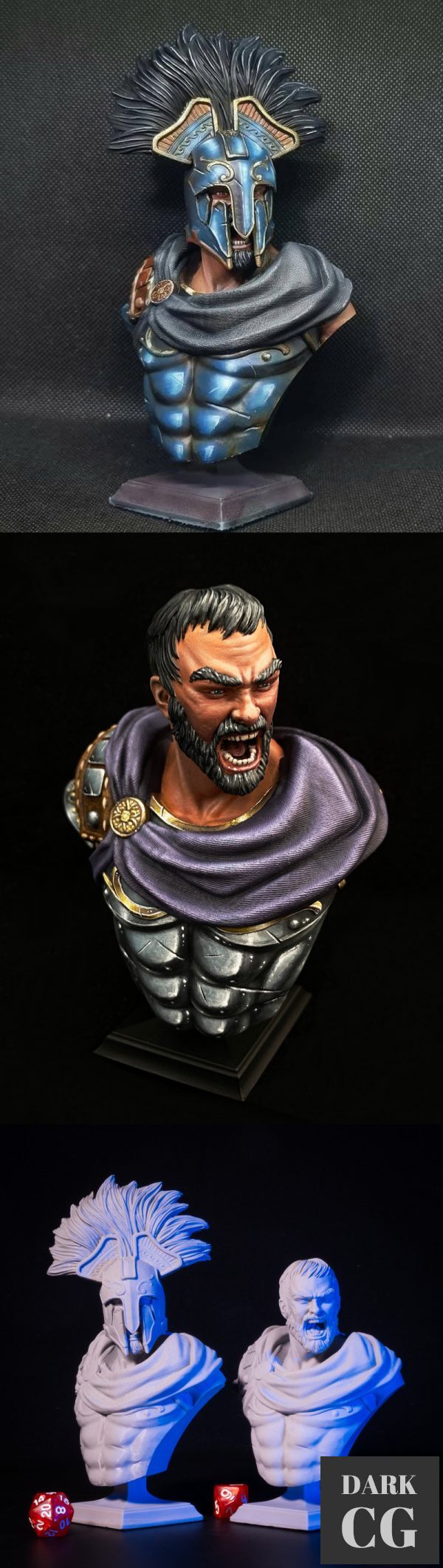 3D Model Georgios Minoulis Bust