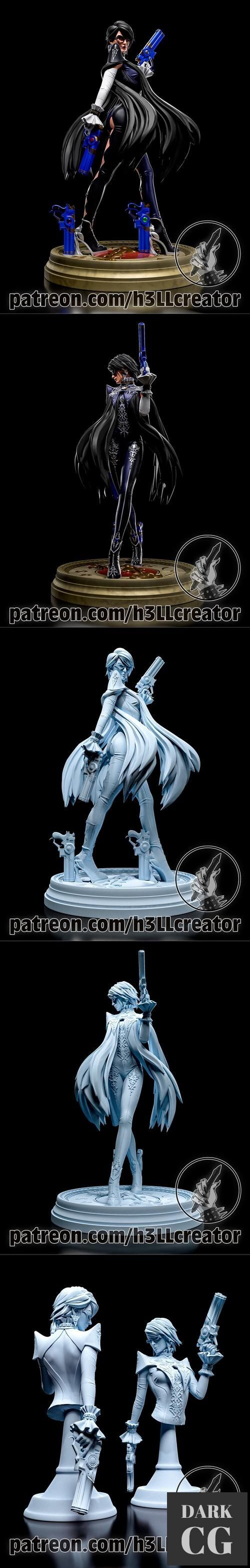 Bayonetta – 3D Print