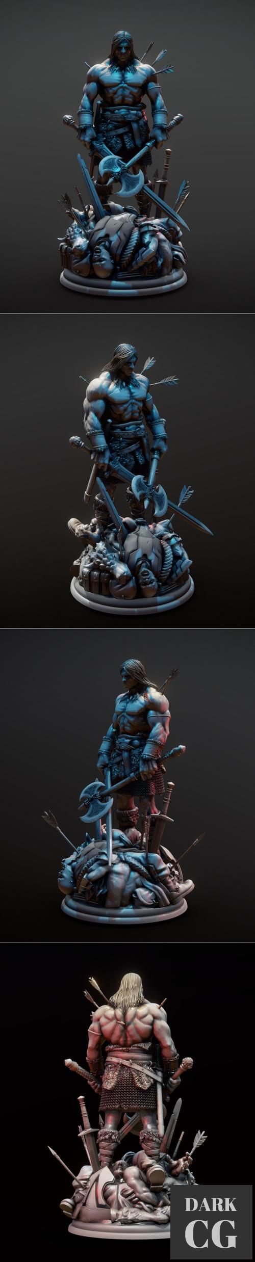 3D Model Conan 3D Print
