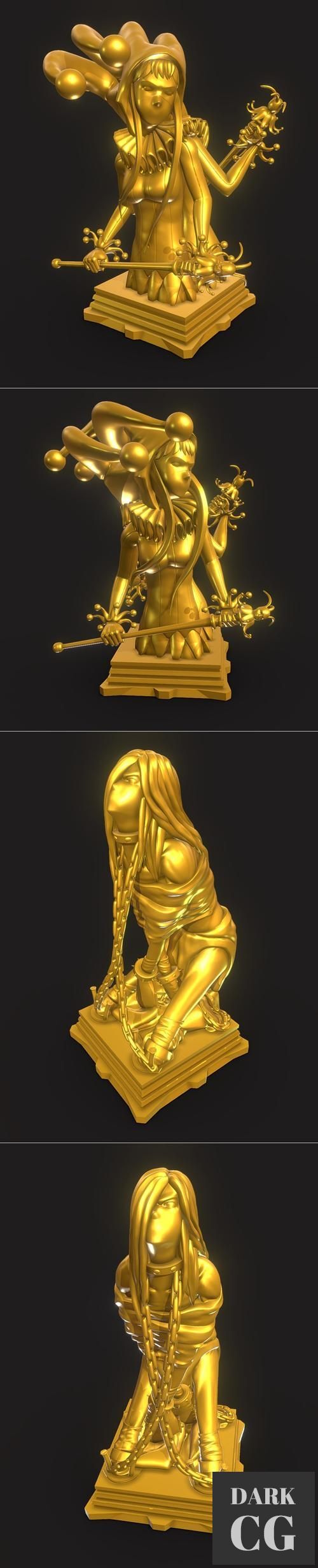 Fate Grand Order Avenger Class and Alter Ego Class Chess Piece – 3D Print