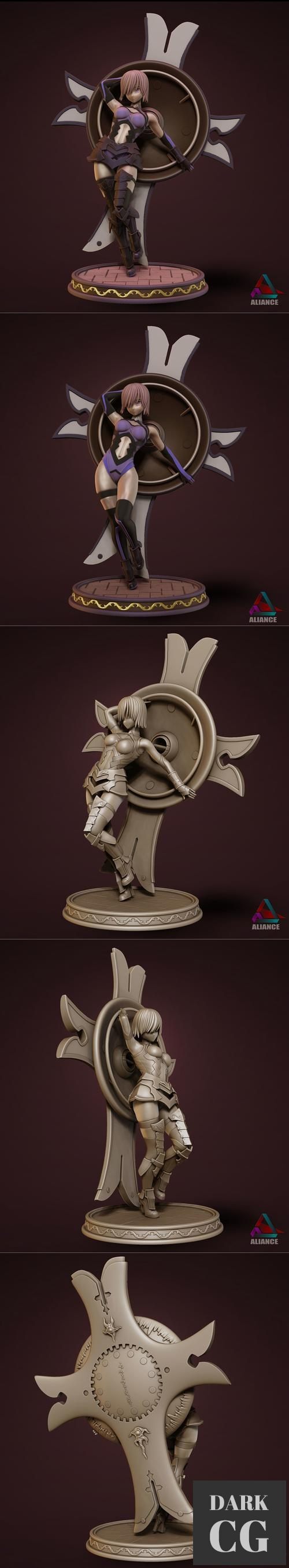 Mashu From Fate Grand Order – 3D Print