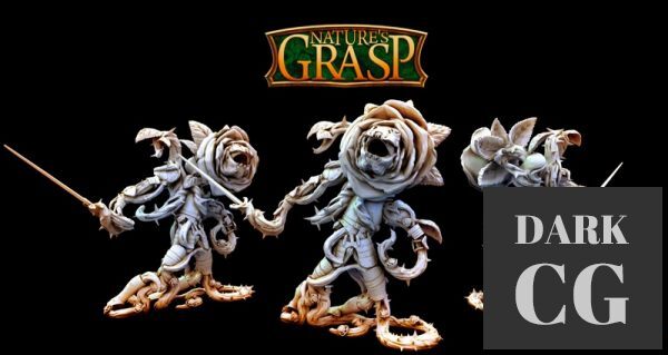 3D Model Cantankerous Flora Pose 01