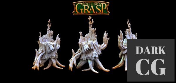 3D Model Stump Gang Pose 04