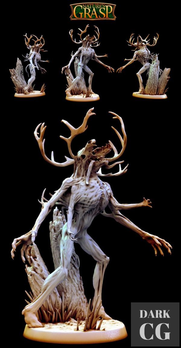 3D Model Wendigo pose02