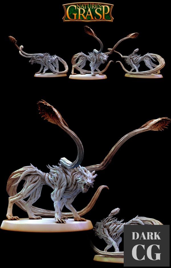 3D Model Root Displacer Pose 02
