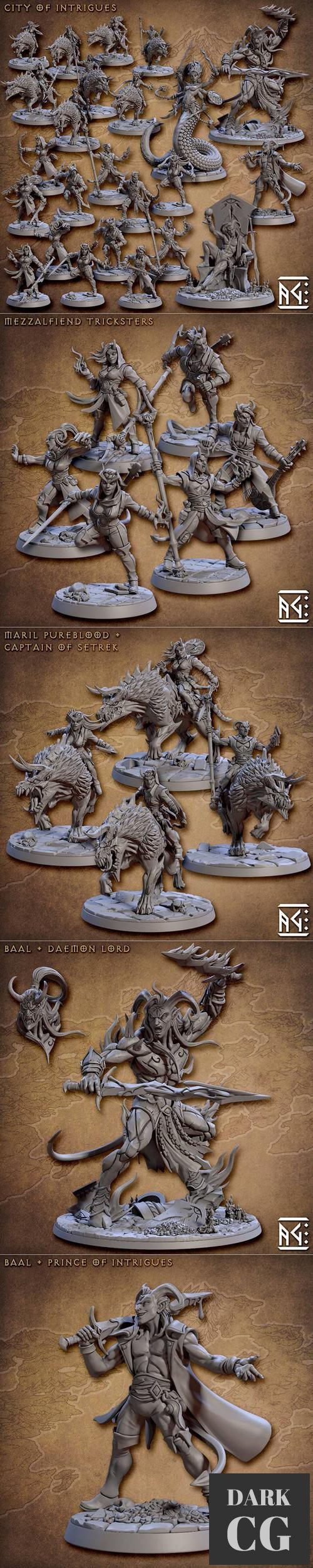 Artisan Guild - City of Intrigues August 2022 – 3D Print