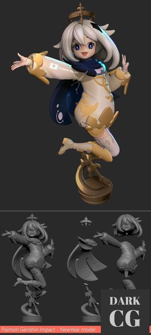 Paimon – 3D Print