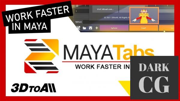 3DtoALL – MayaTabs v1.3a for Maya 2015-2023 Win