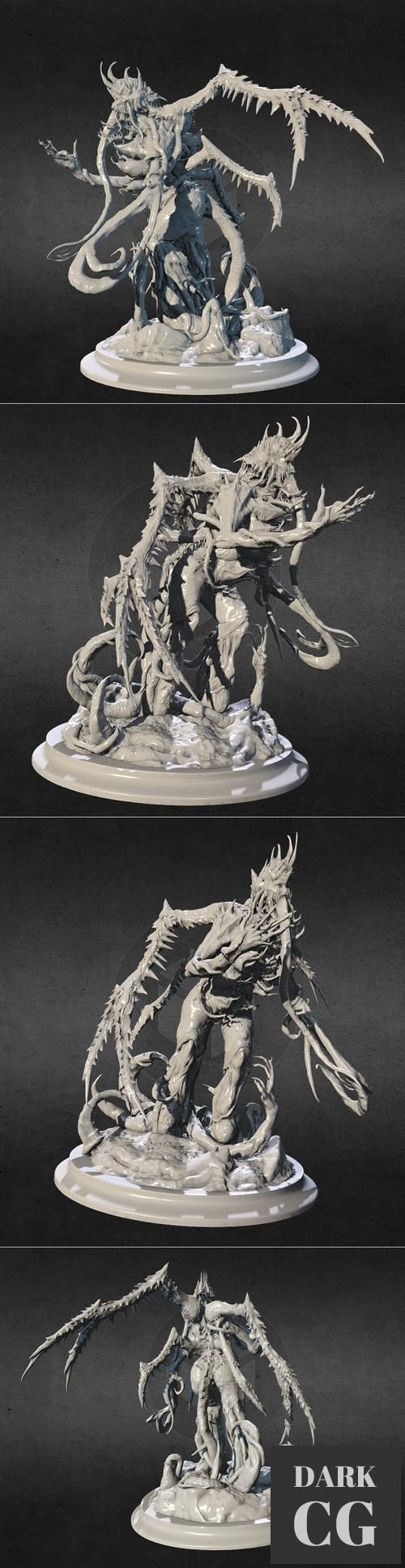 3D Model Corrupted Angel 3D Print