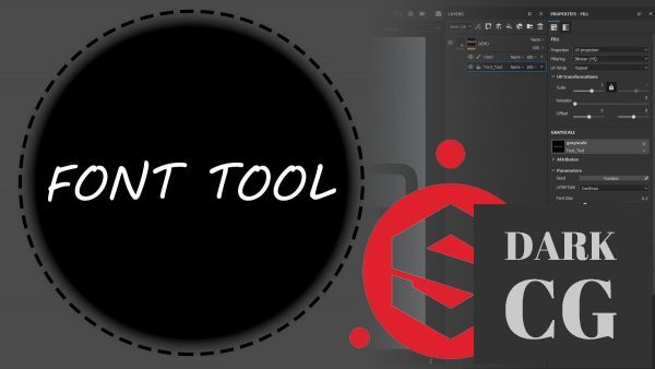 ArtStation – Font Tool – Substance Painter