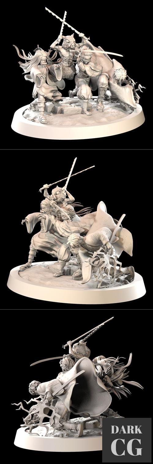 3D Model Demon Slayer Kimetsu no Yaiba 3D Print