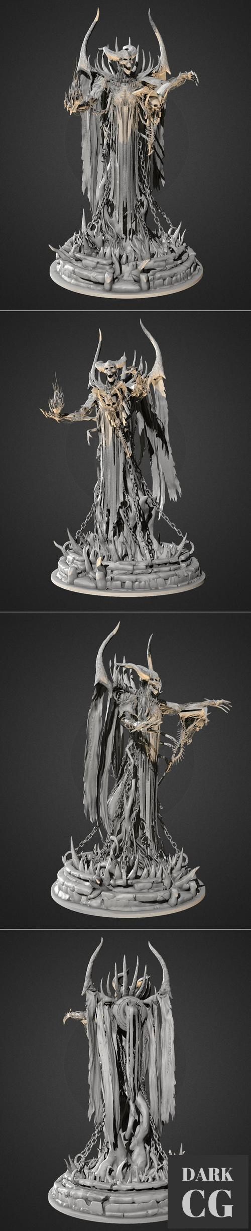 3D Model Conjured wraith 3D Print
