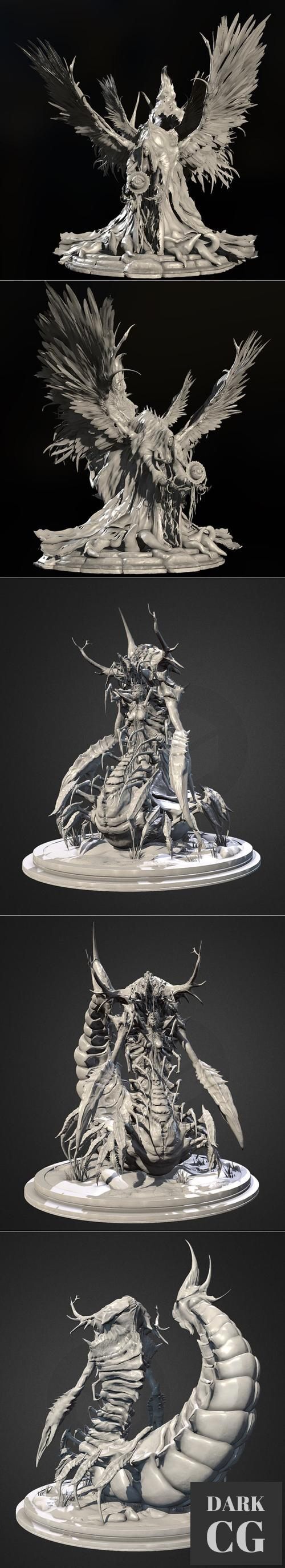 3D Model Deaths oracle and The curse of Serqet 3D Print