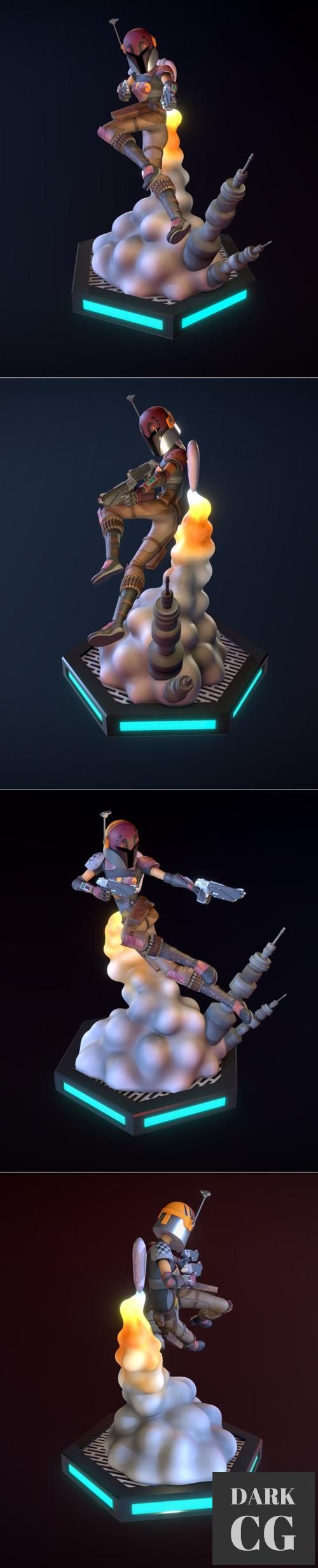 Sabine Wren – 3D Print