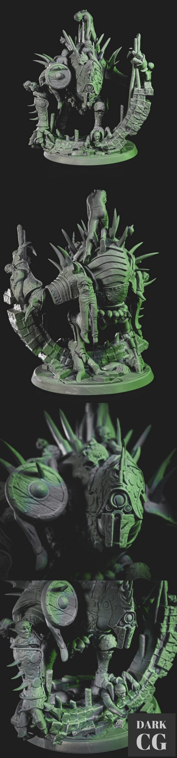3D Model Carrion Golem
