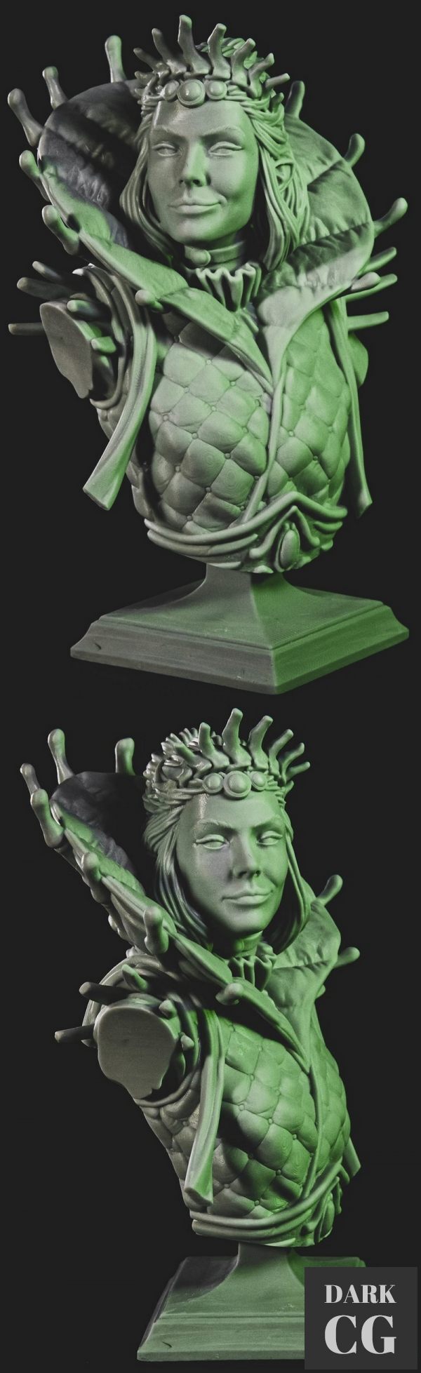 3D Model Elislone Olaven Bust