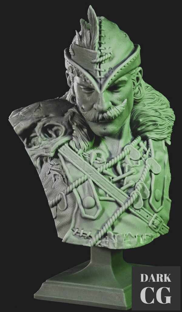 3D Model Enrico Bust