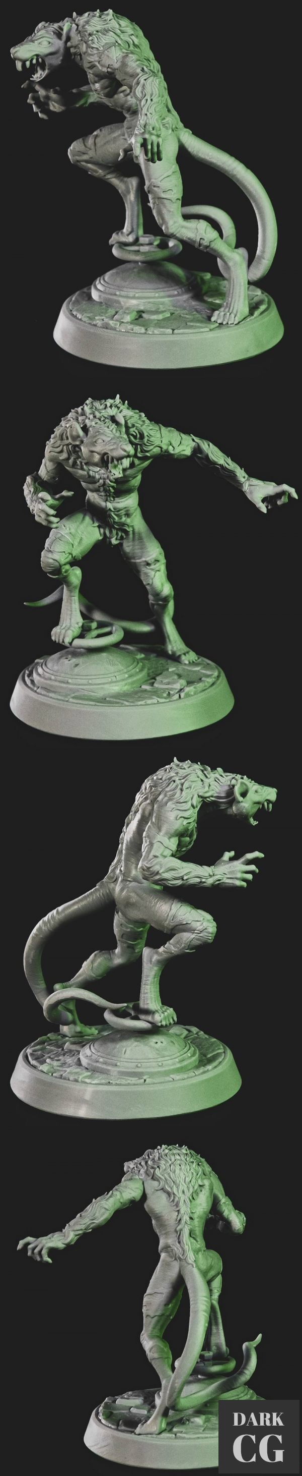3D Model Wererat