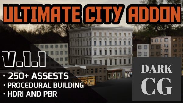 Blender Market – Ultimate City Addon v1.1